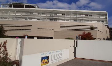ospedale di Conegliano ingresso piastra amb